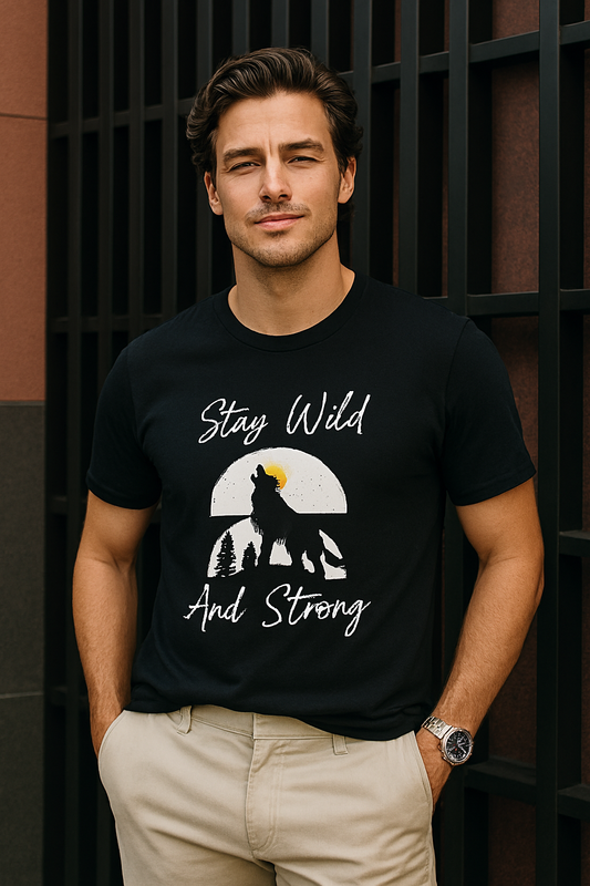 Wolf Wild – Supreme Cotton t - shirt