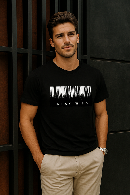 Stay Wild T - shirt — Softness Meets Durability