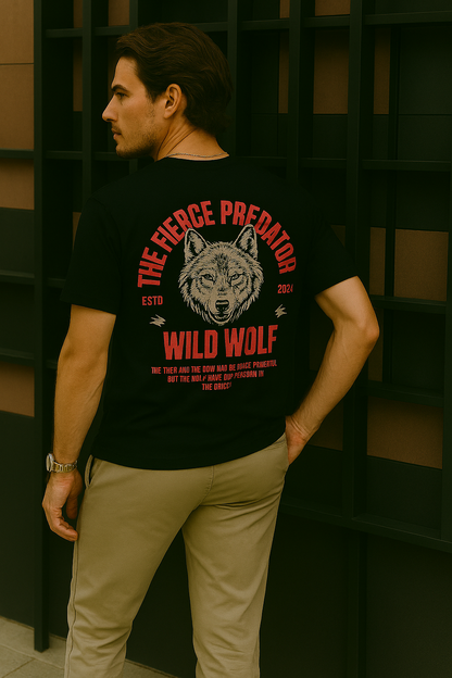 Wolf Wild – Supreme Cotton t - shirt