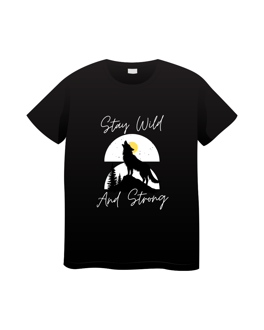 Wolf Wild – Supreme Cotton t - shirt