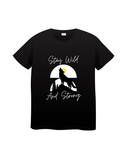 Wolf Wild – Supreme Cotton t - shirt
